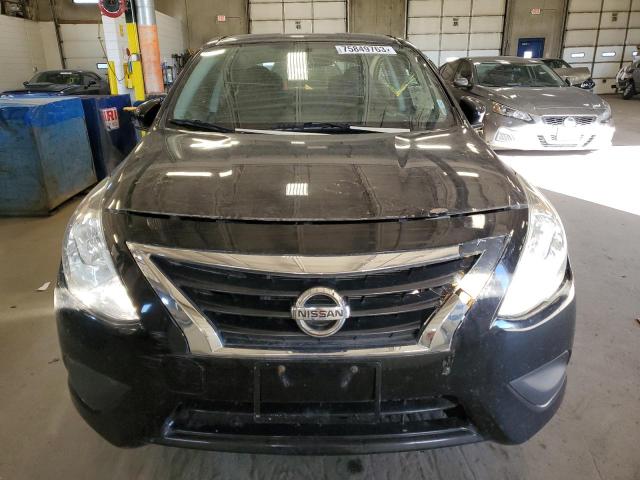 3N1CN7AP1KL851252 - 2019 NISSAN VERSA S BLACK photo 5