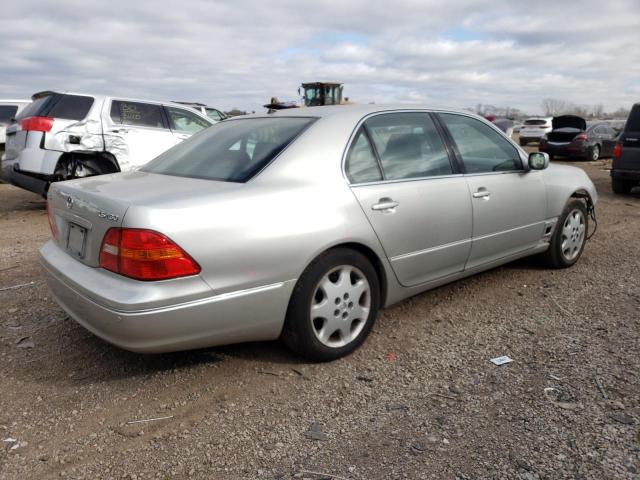 JTHBN30F330092529 - 2003 LEXUS LS 430 SILVER photo 3