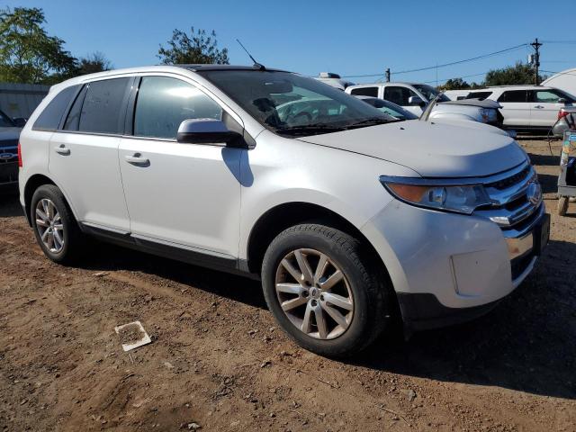 2FMDK3JC9DBB00782 - 2013 FORD EDGE SEL WHITE photo 4