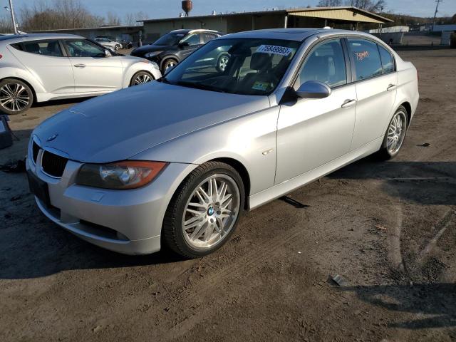 WBAVC93557KX53494 - 2007 BMW 328 XI SILVER photo 1