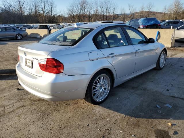 WBAVC93557KX53494 - 2007 BMW 328 XI SILVER photo 3