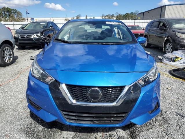 3N1CN8EV7ML852505 - 2021 NISSAN VERSA SV BLUE photo 5