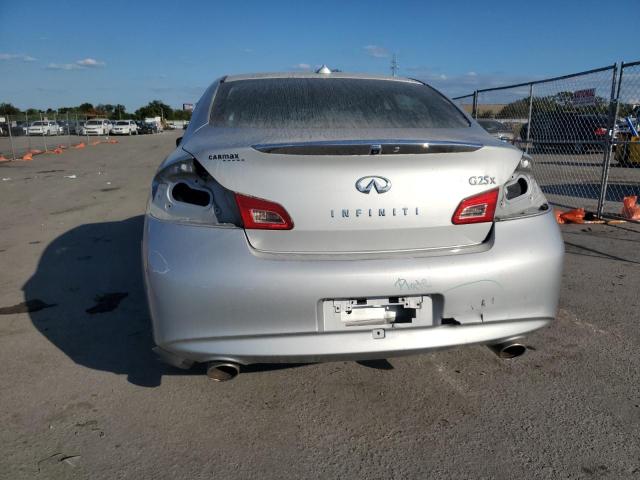 JN1DV6AR1BM451147 - 2011 INFINITI G25 SILVER photo 6