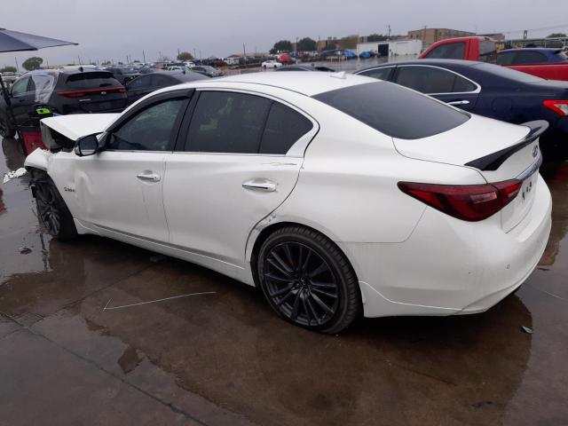 JN1FV7AP8KM760854 - 2019 INFINITI Q50 RED SPORT 400 WHITE photo 2