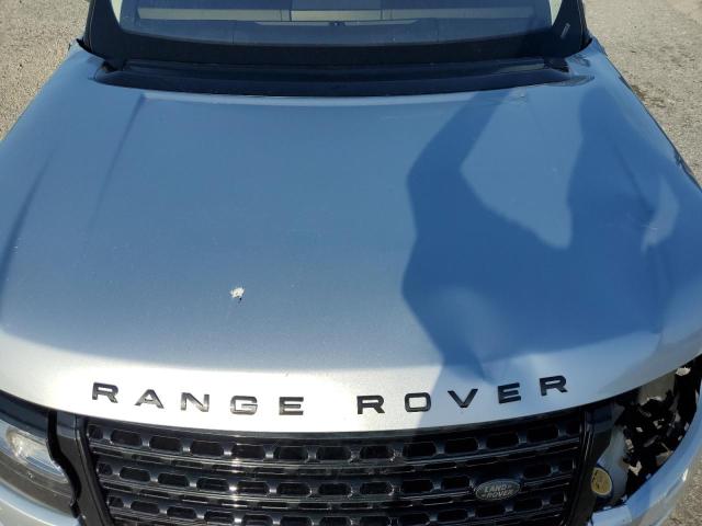 SALGS2FE7HA327663 - 2017 LAND ROVER RANGE ROVE SUPERCHARGED SILVER photo 12