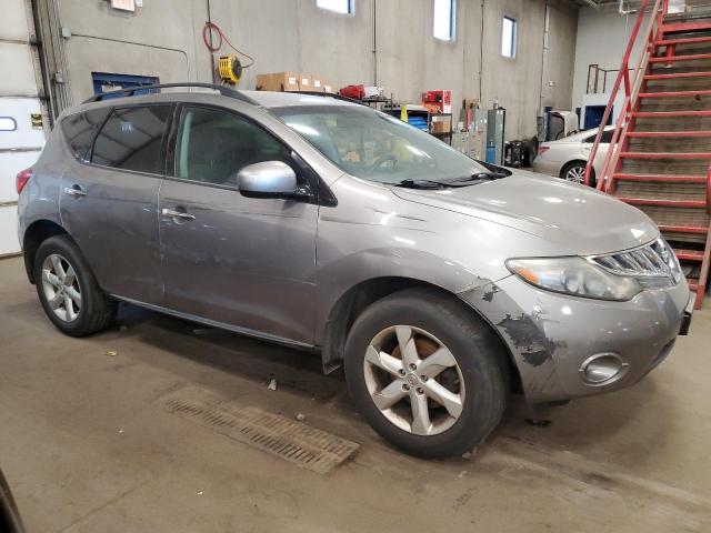 JN8AZ18W59W208933 - 2009 NISSAN MURANO S GRAY photo 4