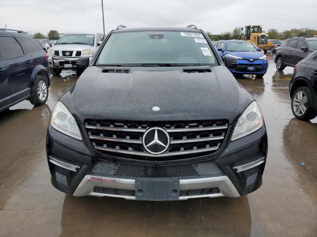 4JGDA7DB0DA184676 - 2013 MERCEDES-BENZ ML 550 4MATIC BLACK photo 5