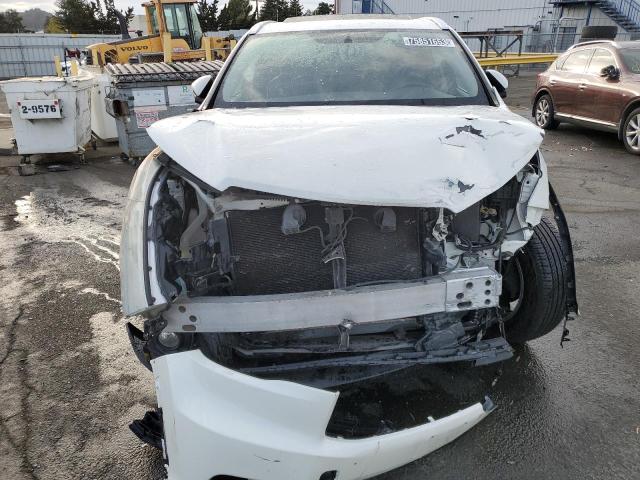 5TDKKRFH0GS172640 - 2016 TOYOTA HIGHLANDER XLE WHITE photo 5