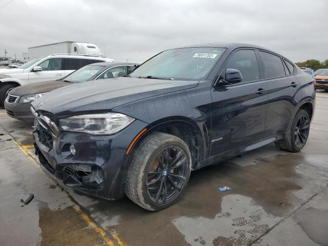 5UXKU0C50J0G80487 - 2018 BMW X6 SDRIVE35I BLUE photo 1