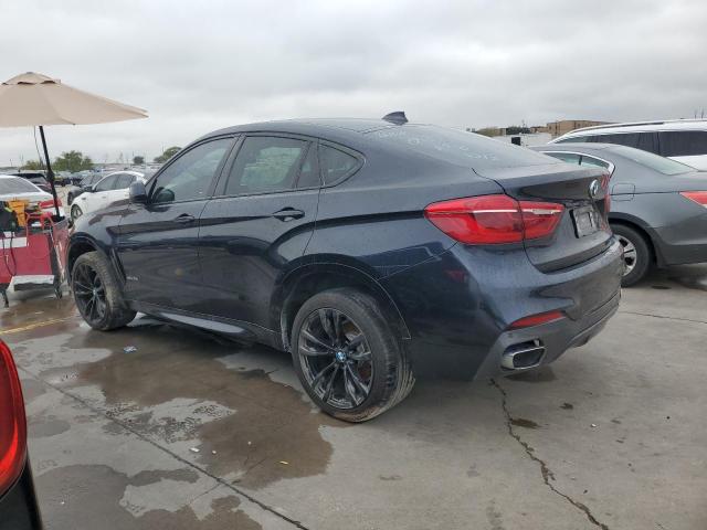 5UXKU0C50J0G80487 - 2018 BMW X6 SDRIVE35I BLUE photo 2