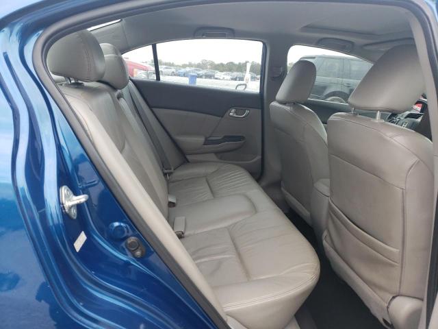 2HGFB2F98CH512256 - 2012 HONDA CIVIC EXL ლურჯი ფოტო 10