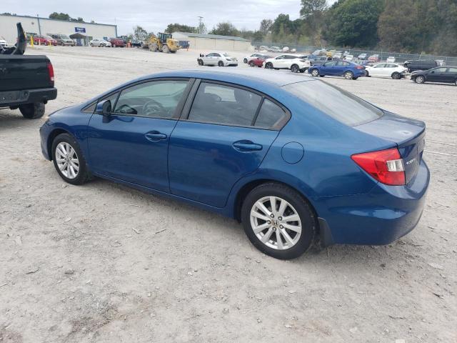 2HGFB2F98CH512256 - 2012 HONDA CIVIC EXL ლურჯი ფოტო 2