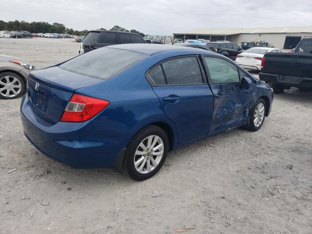 2HGFB2F98CH512256 - 2012 HONDA CIVIC EXL BLUE photo 3