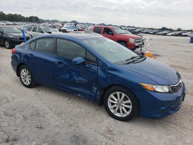 2HGFB2F98CH512256 - 2012 HONDA CIVIC EXL ლურჯი ფოტო 4