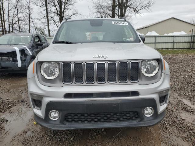 ZACNJBD11LPL70614 - 2020 JEEP RENEGADE LIMITED SILVER photo 5