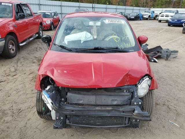 3C3CFFAR9CT360889 - 2012 FIAT 500 POP RED photo 5