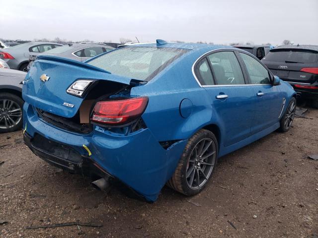 6G3F25RWXFL115109 - 2015 CHEVROLET SS BLUE photo 3