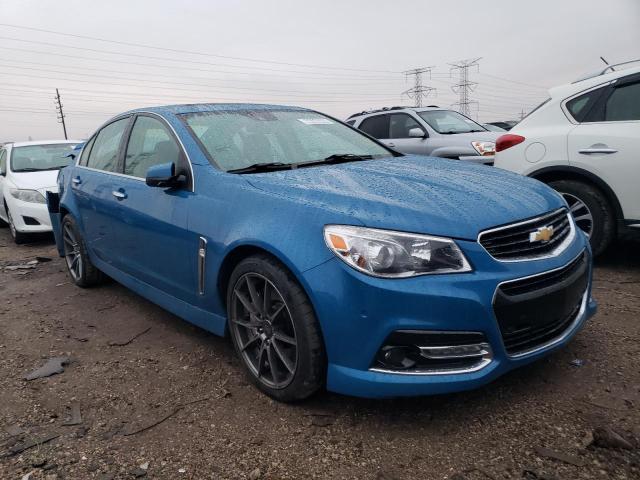 6G3F25RWXFL115109 - 2015 CHEVROLET SS BLUE photo 4