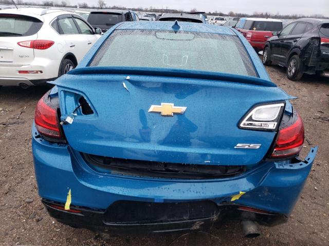 6G3F25RWXFL115109 - 2015 CHEVROLET SS BLUE photo 6