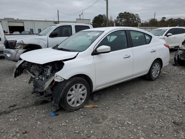 3N1CN7AP1KL820986 - 2019 NISSAN VERSA S WHITE photo 1