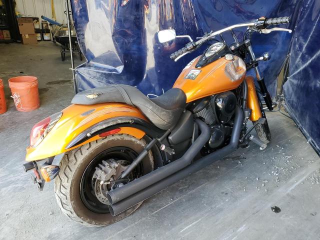 JKAVN2C17CA050474 - 2012 KAWASAKI VN900 C ORANGE photo 4