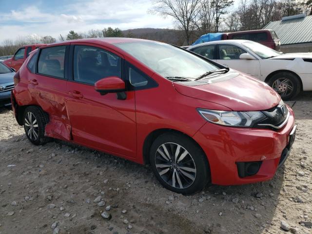 JHMGK5H72GX025053 - 2016 HONDA FIT EX RED photo 4