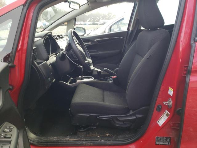 JHMGK5H72GX025053 - 2016 HONDA FIT EX RED photo 7