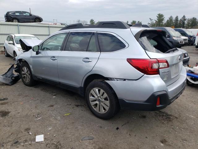 4S4BSAFC1K3299490 - 2019 SUBARU OUTBACK 2.5I PREMIUM SILVER photo 2