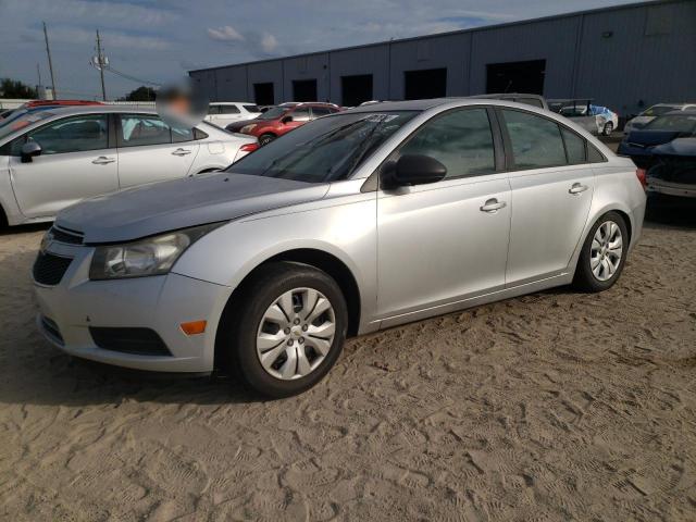 1G1PA5SH2E7351348 - 2014 CHEVROLET CRUZE LS SILVER photo 1