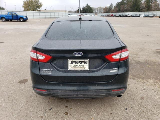 3FA6P0HDXER106126 - 2014 FORD FUSION SE BLACK photo 6