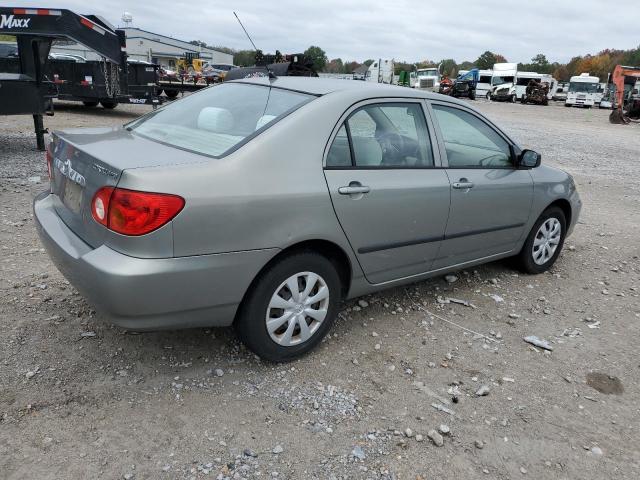 2T1BR32E24C300384 - 2004 TOYOTA COROLLA CE GRAY photo 3