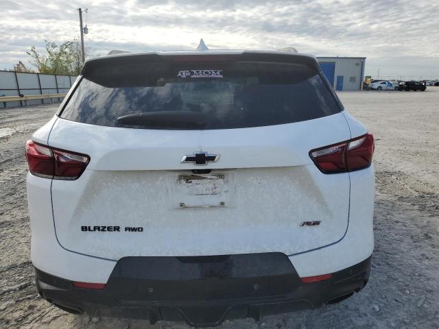 3GNKBJRS7KS676042 - 2019 CHEVROLET BLAZER RS WHITE photo 6