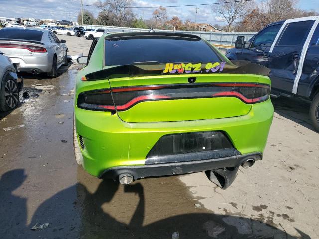 2C3CDXCT8HH583901 - 2017 DODGE CHARGER R/T GREEN photo 6