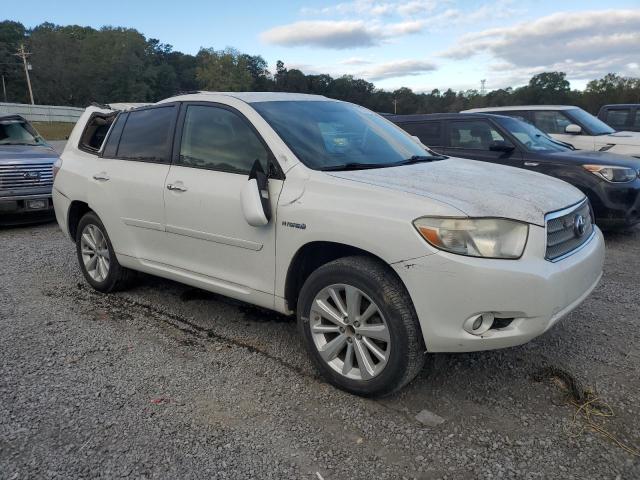 JTEEW44A082010912 - 2008 TOYOTA HIGHLANDER HYBRID LIMITED WHITE photo 4