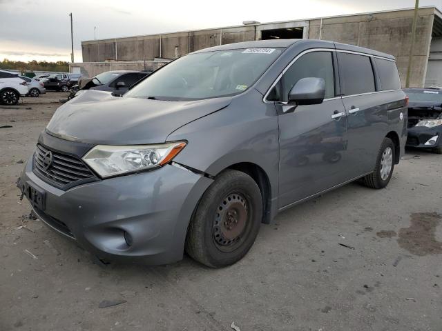 JN8AE2KP9E9105719 - 2014 NISSAN QUEST S GRAY photo 1