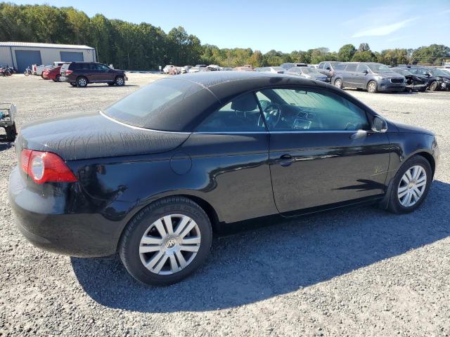 WVWAA71F18V049221 - 2008 VOLKSWAGEN EOS TURBO BLACK photo 3