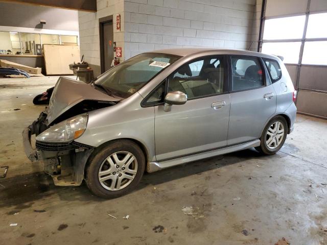 JHMGD38677S041414 - 2007 HONDA FIT S SILVER photo 1