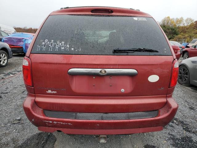 2A4GP44R77R167752 - 2007 CHRYSLER TOWN & COU LX RED photo 6