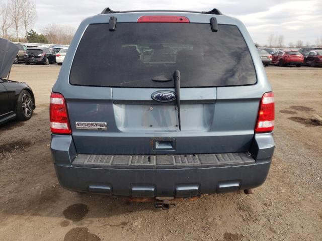 1FMCU0D74BKC06840 - 2011 FORD ESCAPE XLT BLUE photo 6