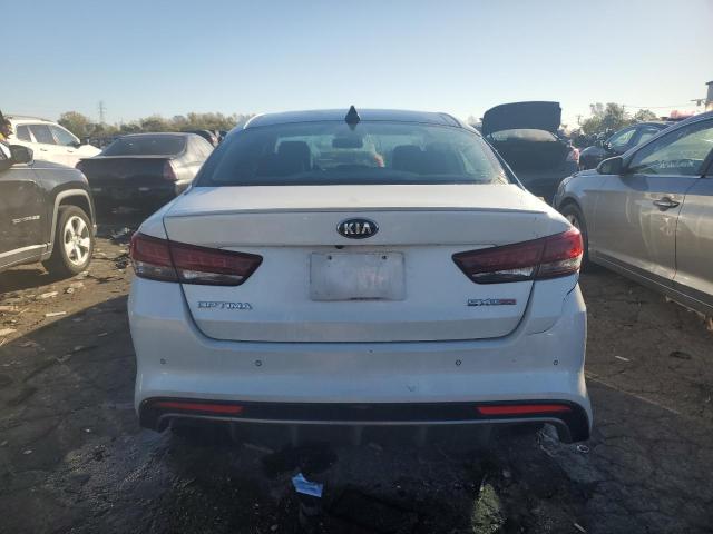 5XXGW4L29GG033573 - 2016 KIA OPTIMA SX WHITE photo 6