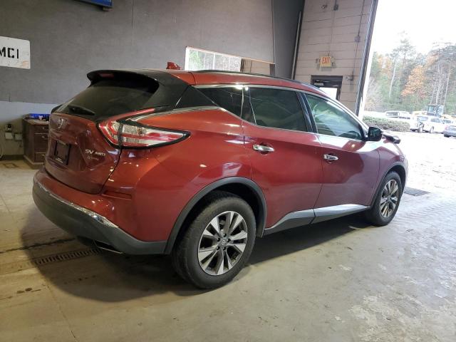 5N1AZ2MH5HN104984 - 2017 NISSAN MURANO S BURGUNDY photo 3