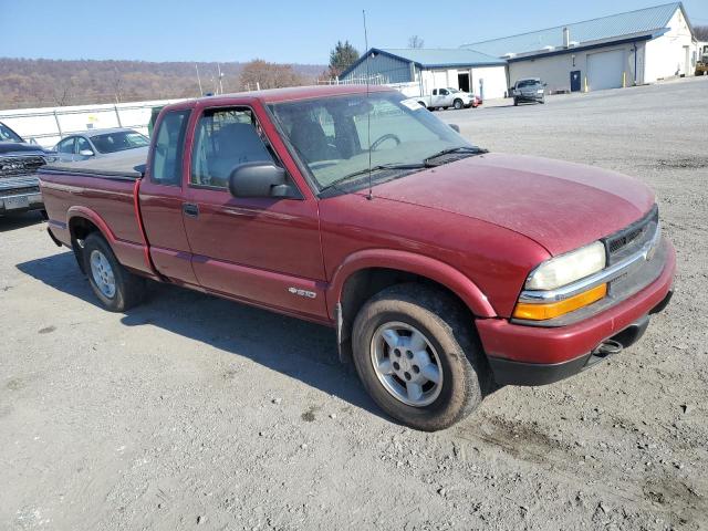 1GCDT19X038231324 - 2003 CHEVROLET S TRUCK S10 RED photo 4