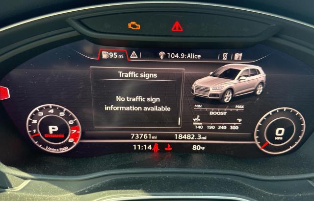 WA1C4AFYXJ2098457 - 2018 AUDI SQ5 PRESTIGE GRAY photo 8