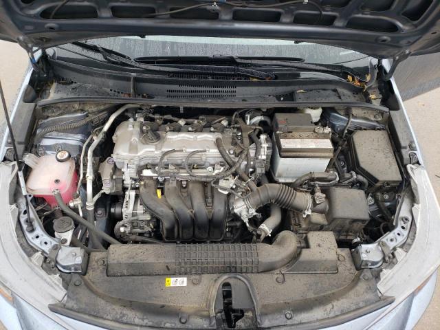 5YFEPMAE7MP172928 - 2021 TOYOTA COROLLA LE BLUE photo 11