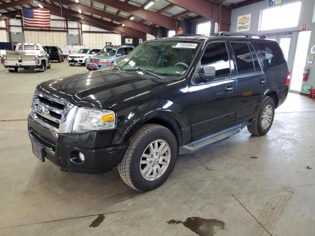 1FMJU1J51DEF17840 - 2013 FORD EXPEDITION XLT BLACK photo 1