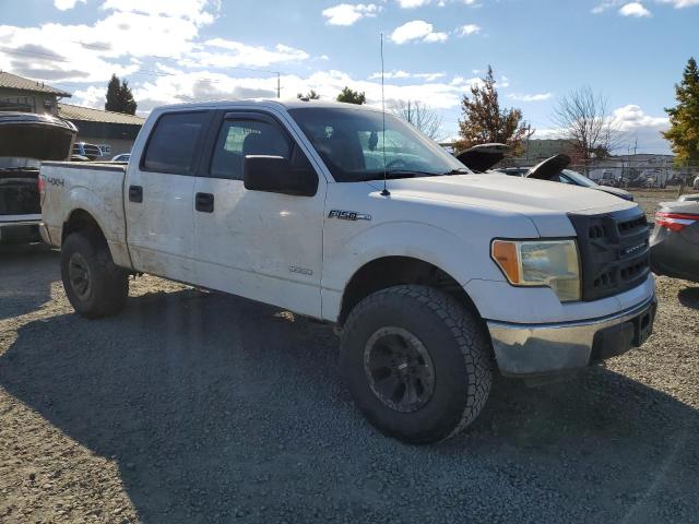 1FTFW1ET3DFB92583 - 2013 FORD F150 SUPERCREW WHITE photo 4