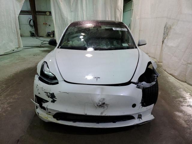 5YJ3E1EB5NF289352 - 2022 TESLA MODEL 3 WHITE photo 5