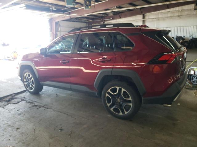 2T3J1RFV5KW002981 - 2019 TOYOTA RAV4 ADVENTURE RED photo 2