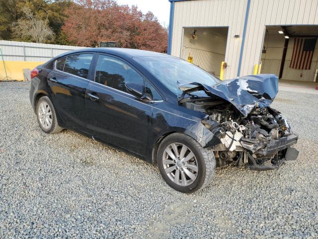 KNAFX4A87E5081247 - 2014 KIA FORTE EX BLACK photo 4