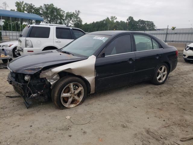 5NPEU46F37H219402 - 2007 HYUNDAI SONATA SE BLACK photo 1